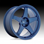 Motegi Racing MR151 CS5 Satin Metallic Blue Custom Wheels